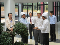 ประธานกรรมการบริหารกลุ่มบริษัทเมโทรแมชีนเนอรี่ ตรวจเยี่ยมสำนักงานใหม่ที่ เมืองเฉินตู ประเทศจีน