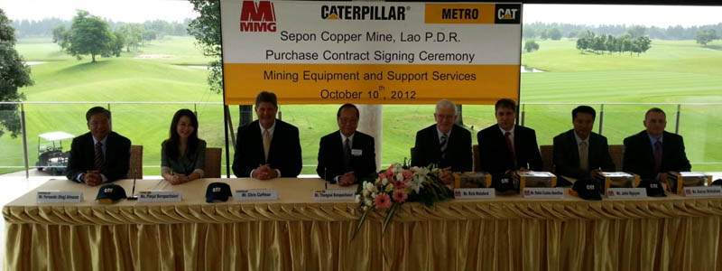 Metro Machinery signs mining deal with MMG