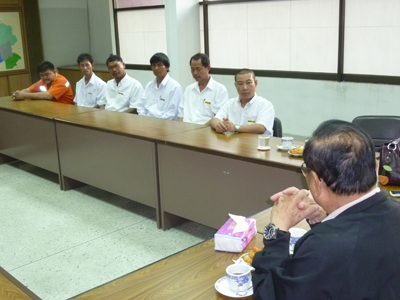 Chairman Thongsai visit Saraburi branch